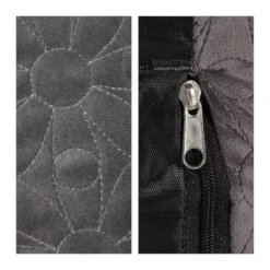 Pouf Pliable Avec Un Dossier Gris Foncé -Univers du Lit Boutique 0118b02171024461b738edb6a01ad644