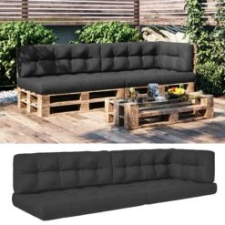 Coussin Palette Premium Lot De 5 Gris -Univers du Lit Boutique 024a488c6c754652af45740f2c564bb5