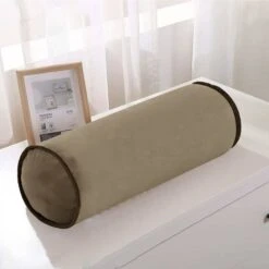 Grand Coussin à Rouler Velours -Univers du Lit Boutique 03cad94076904f2fb4fc94144e32226f