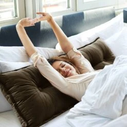 Grand Coussin De Lit Décoratif, Velours -Univers du Lit Boutique 0466be75408c4747a25b653674619431