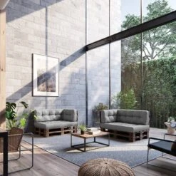 Coussin Palette Premium Lot De 3 Taupe -Univers du Lit Boutique 066bcc6e2f3b45e5a50a845fc2c88aad