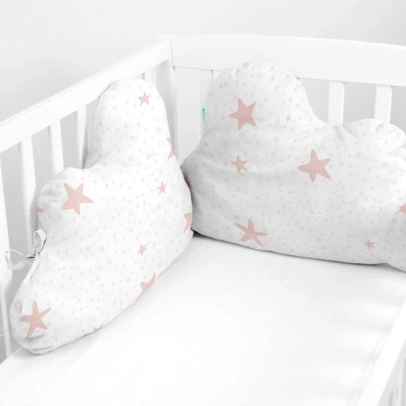 Basic Little Star Tour De Lit Forme 60x40 Rose 4 Basic Little Star Tour De Lit Forme 60x40 Rose – Image 2