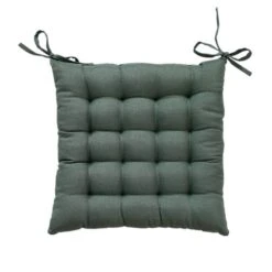 DODO Galette De Chaise Unie Et Piquée -Univers du Lit Boutique 07493e95f2944a92a563f49ce2eb0f7e