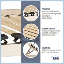 BeCo Sommier à Lattes Easy Star (réglable) -Univers du Lit Boutique 1000175647 230921 070 DETAILS P000000001000175647