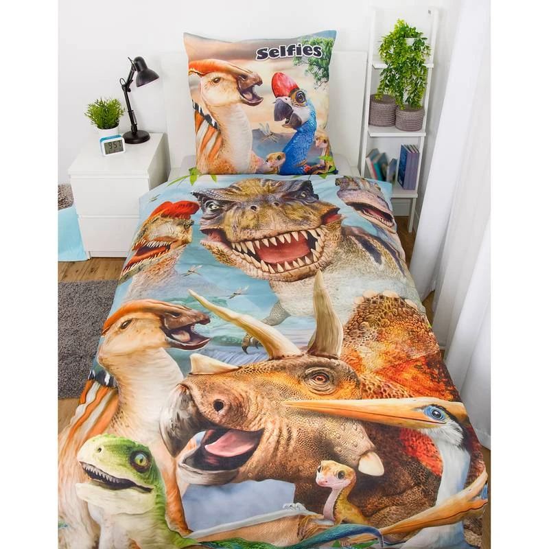 Herding Parure De Lit En Renforcé Dinosaure 4 Herding Parure De Lit En Renforcé Dinosaure – Image 2