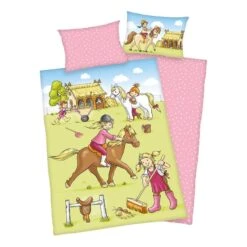 Herding Parure De Lit Enfant Poneys I