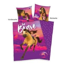Herding Parure De Lit Spirit - Be Brave -Univers du Lit Boutique 1000248326 220719 030 DETAILS P000000001000248326
