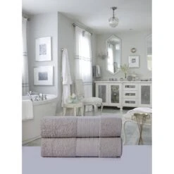 Serviettes De Bain Cindy (lot De 2) 29 Serviettes De Bain Cindy (lot De 2) -Univers du Lit Boutique 1000295221 211004 13273800089 MOOD DETAILS P000000001000295221 mood