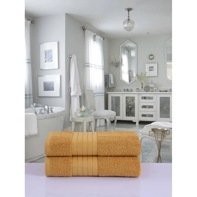 Serviettes De Bain Cindy (lot De 2) 4 Serviettes De Bain Cindy (lot De 2) – Image 2