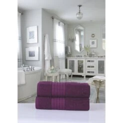 Serviettes De Bain Cindy (lot De 2) 37 Serviettes De Bain Cindy (lot De 2) -Univers du Lit Boutique 1000295330 211004 13273800207 MOOD DETAILS P000000001000295330 mood