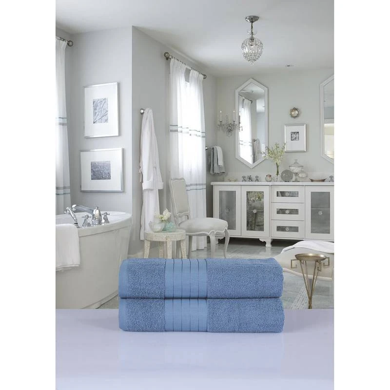 Serviettes De Bain Cindy (lot De 2) 14 Serviettes De Bain Cindy (lot De 2) – Image 12