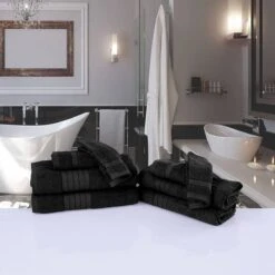 Serviettes De Bain Brunswich (8 élém.) 38 Serviettes De Bain Brunswich (8 élém.) -Univers du Lit Boutique 1000295450 211004 13273900338 MOOD DETAILS P000000001000295450 mood