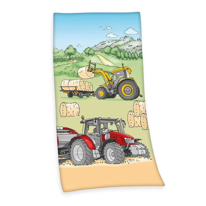 Herding Serviette En Velours Tracteur 3 Herding Serviette En Velours Tracteur