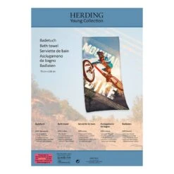 Herding Serviette En Velours Mountainbike -Univers du Lit Boutique 1000297211 220719 040 DETAILS P000000001000297211