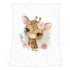 Couverture En Microfibre Petite Girafe