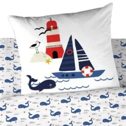 Drap Housse Matelot -Univers du Lit Boutique 10e2ac6895324fbba6e9fa9ccd1c6578