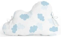 Basic Clouds Tour De Lit Forme 60x40 Cm Bleu
