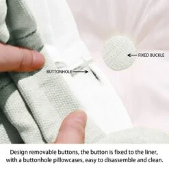 Grand Coussin De Lit Décoratif, Lin -Univers du Lit Boutique 1ded090e605b4cdda5d4762a40948d0f