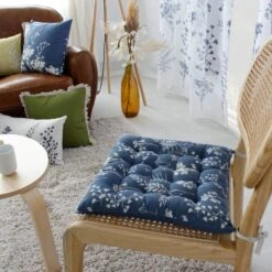 DODO Galettes De Chaises Coton Bleu -Univers du Lit Boutique 283d7f263c6b43b999606b85f7d29d0f