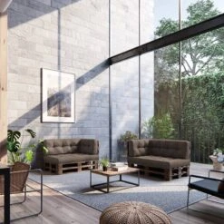 Coussin Palette Premium Lot De 3 Taupe -Univers du Lit Boutique 29b26490dcd348c397e2c8ae2c7012d3