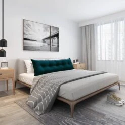 Grand Coussin De Lit Décoratif, Velours -Univers du Lit Boutique 29bd93a8de094e54952010dd9212ae1f