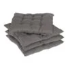 Coussin De Chaise Gris En Lot De 4 -Univers du Lit Boutique 2d4e4147c70c4273afd78cdff1f8674d