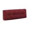 Coussin Dossier Premium Rouge