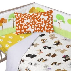 Dogs Tour De Lit 210x40 Cm 8 Dogs Tour De Lit 210x40 Cm -Univers du Lit Boutique 32ee3aecf3b647f1969ddeff4ac9faa8