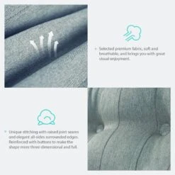 Grand Coussin De Lit Décoratif, Lin -Univers du Lit Boutique 41ee081b93904bae82891dcb1d50e758