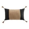 Coussin Avec Bandeau En Imitation Raphia