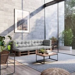 Coussin Palette Premium Lot De 5 Gris -Univers du Lit Boutique 54c75b586646441aa3e72e5f4c978e62