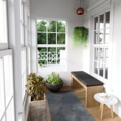 Coussin Pour Banc 120x40cm Anthracite -Univers du Lit Boutique 5b3458722ef34d6a94dec80d07ad2201