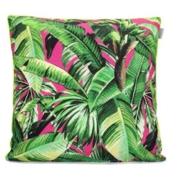 Pink Palm Housse De Coussin Décoratif