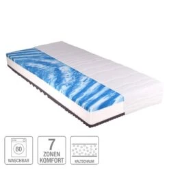 Matelas En Mousse Gel Confort 7 Zones -Univers du Lit Boutique 7 zonen gel komfortschaummatratze nova dream sleepline i 4590536