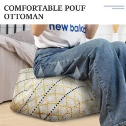 Housse De Pouf Minimaliste -Univers du Lit Boutique 7e12273542444764a9fddfacc8d31ff8