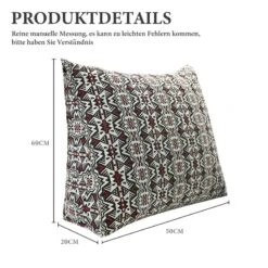 Coussin Cunéiforme Bohemien -Univers du Lit Boutique 8256c630b0cf45e4a1a0a409f483cc86