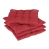 Galette De Chaise Rouges En Lot De 4 -Univers du Lit Boutique 884aa254d5084ca98e0d8f57dd97787e