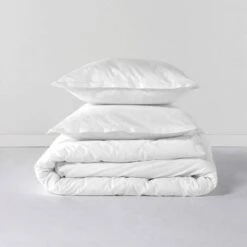Basic Housse De Couette 240x220 Cm Blanc -Univers du Lit Boutique 8f95f06d42d040b791f3ac07628acd50