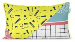 Squiggles Housse De Coussin Décoratif