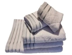 Lot De 5 Serviettes Jacquard