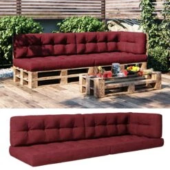 Coussin Palette Premium Lot De 5 Gris -Univers du Lit Boutique a46c55a3a8fd47ba94ce785ff982114c