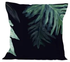 Ebony Taie D'oreiller