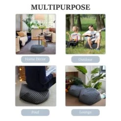 Housse De Pouf Minimaliste -Univers du Lit Boutique addc3e86595b46ddb2faec445248ef9b