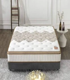 Matelas Ressorts Ensachés 200x200x28cm -Univers du Lit Boutique b272bd2df1544865879345ccc26262ec