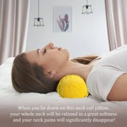 Coussin De Nuque Cylindrique -Univers du Lit Boutique b62233badea949c38849b56b6ccb2b2b