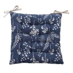 DODO Galettes De Chaises Coton Bleu