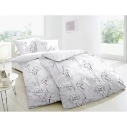 Parure De Lit Carey -Univers du Lit Boutique bettwaesche carey mako satin grau 5078664