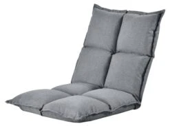 Siège De Sol Avec Dossier Jenö Gris