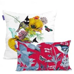 Birds Of Paradise Housse Coussin X2