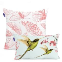 Chinoiserie Housse De Coussin (2er Set)